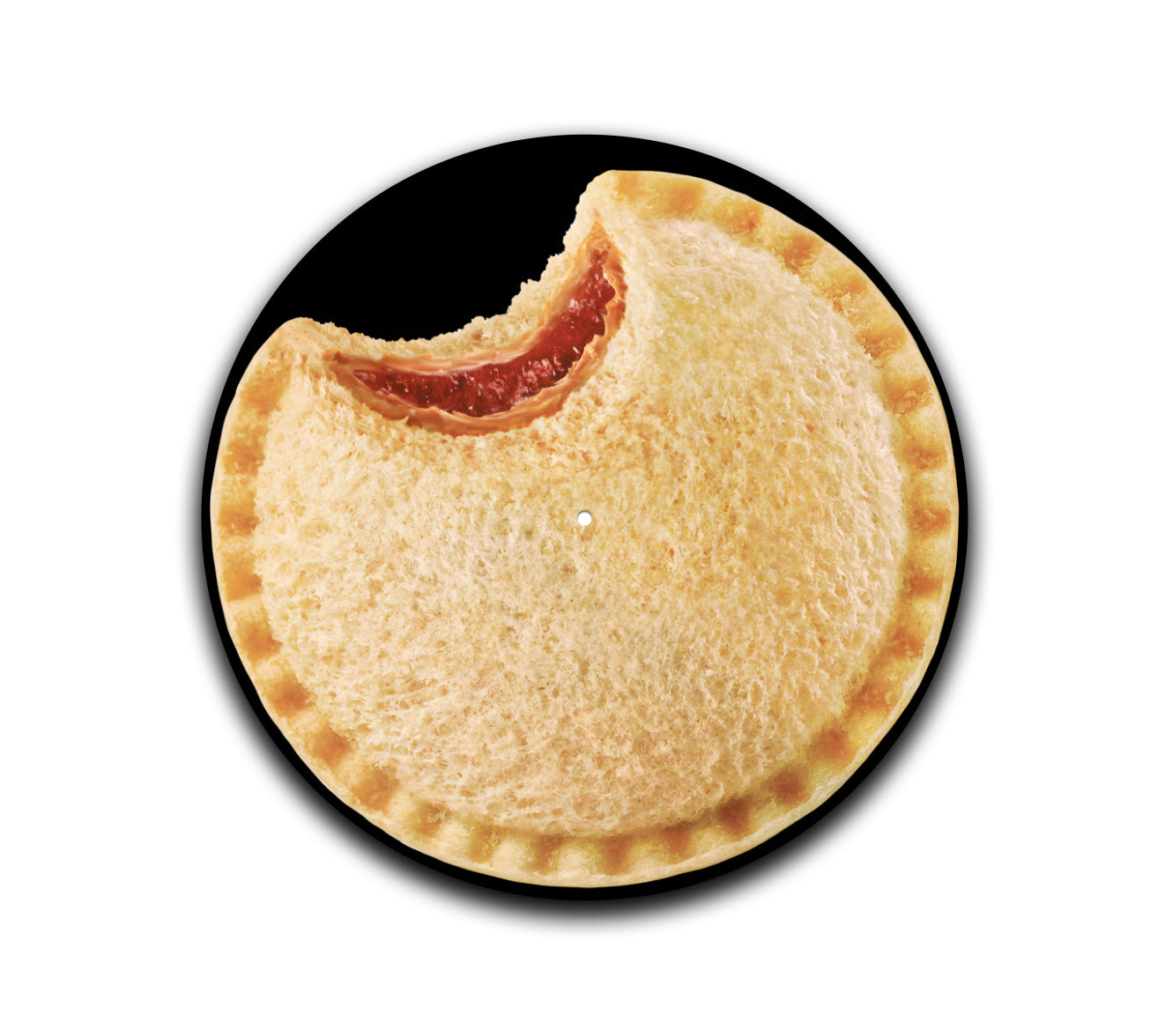 Perfect Food Bite – 12 inch felt turntable mat by Neesh Labs