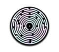 Iridescent Labyrinth Slipmat