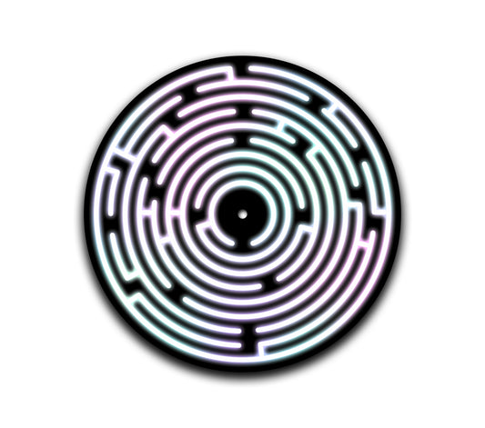 Iridescent Labyrinth Slipmat