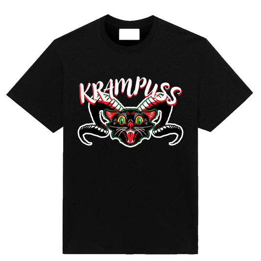 Krampuss Christmas T-shirt with bold holiday graphic by Neesh Labs