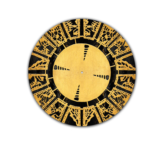 Hell Razor – 12 inch felt turntable mat by Neesh Labs
