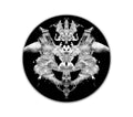 Ink Blots – 12 inch felt turntable mat by Neesh Labs

