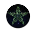 Silent Night – 12 inch felt turntable mat by Neesh Labs