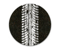 Track Mark – 12 inch felt turntable mat by Neesh Labs
