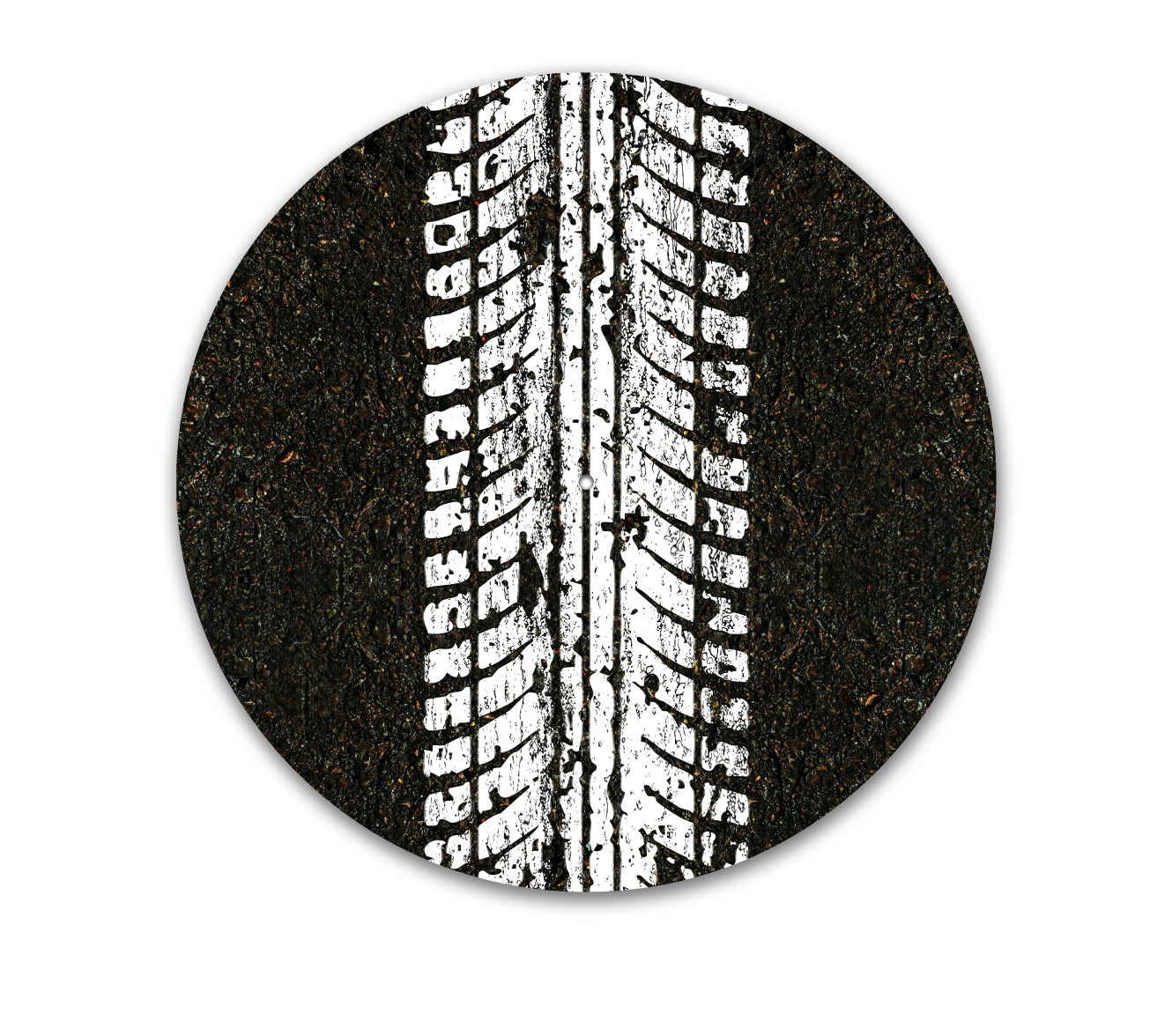 Track Mark – 12 inch felt turntable mat by Neesh Labs
