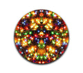 Xmas Lights – 12 inch felt turntable mat by Neesh Labs
